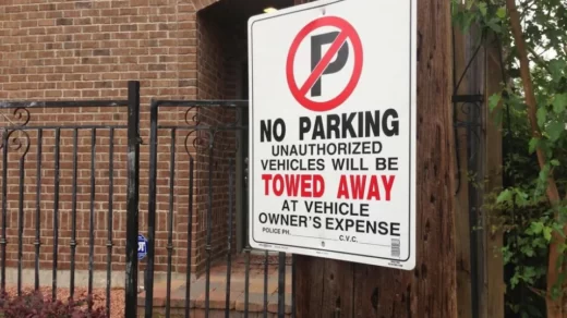 Legal Requirements for No Parking Signs
