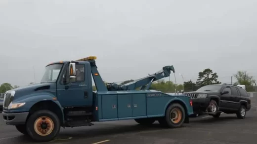 How Do Tow Trucks Tow Cars in Park